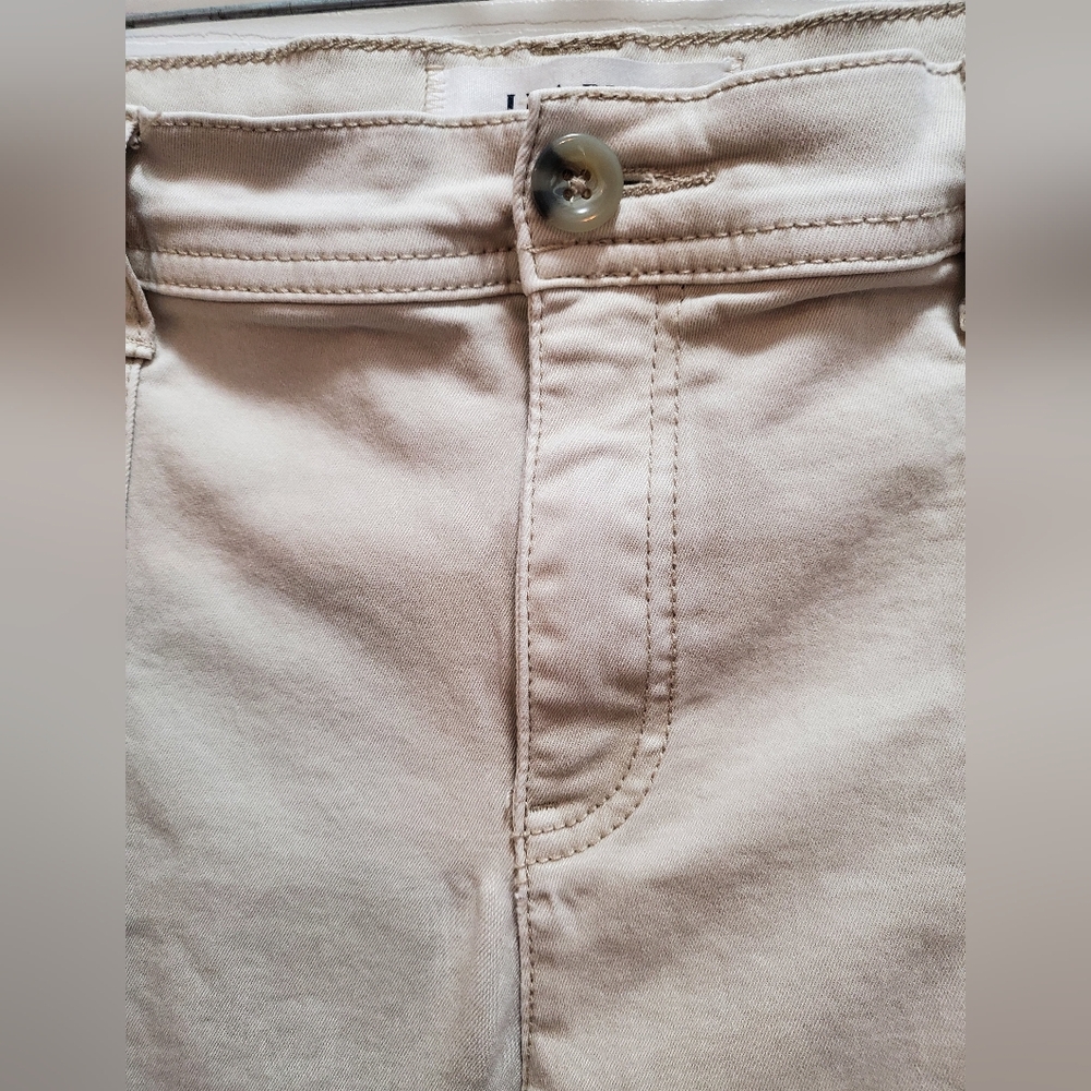 Lila Ryan Chino pants, Size 14, Stone color - Picture 8 of 8